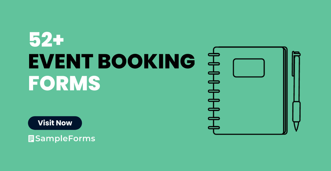 event booking form