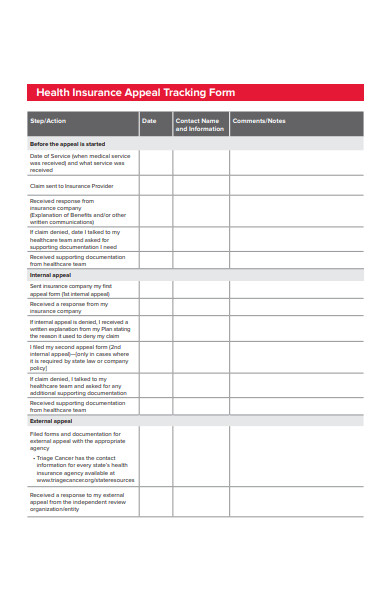 FREE 52+ Tracking Forms in PDF | MS Word | Excel