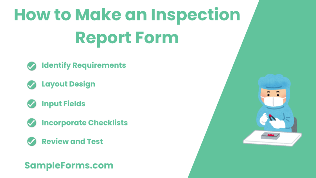 how to make an inspection report form 1024x576