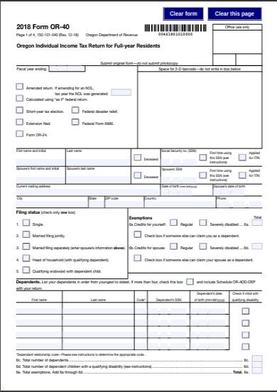 FREE 6+ Income Tax Forms in PDF | Excel