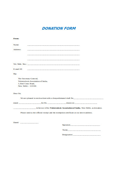printable donation form1
