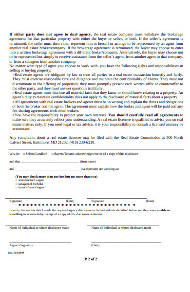 real estate contract form