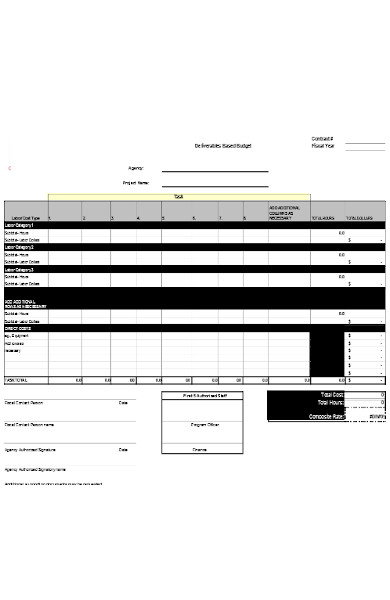 simple blank invoice form