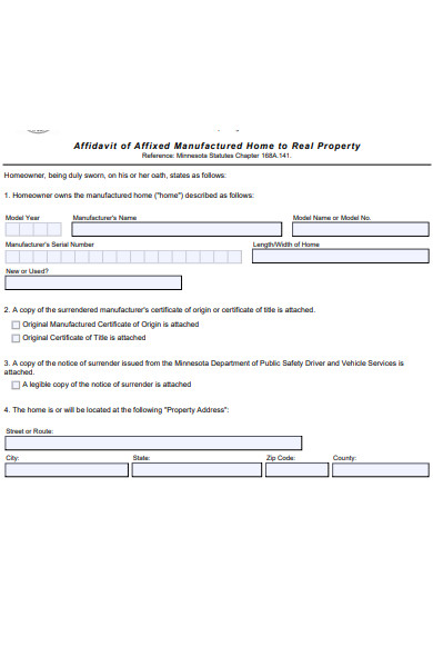 simple real estate form