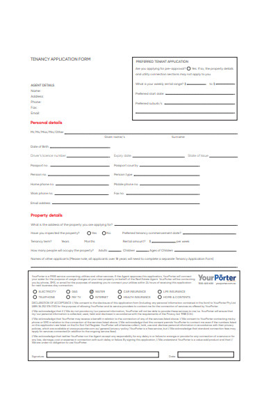 FREE 32+ Rental Application Forms in PDF | MS Word | XLS