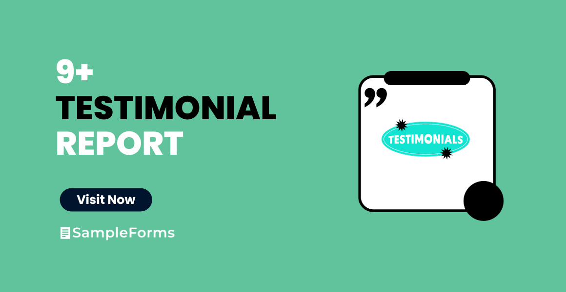 testimonial reports