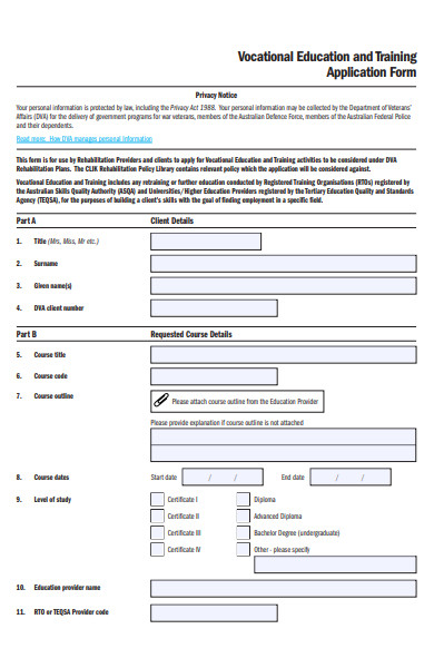 FREE 56+ Education Form Samples, PDF, MS Word, Google Docs, Excel