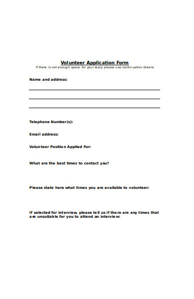 volunteer advocate application form1