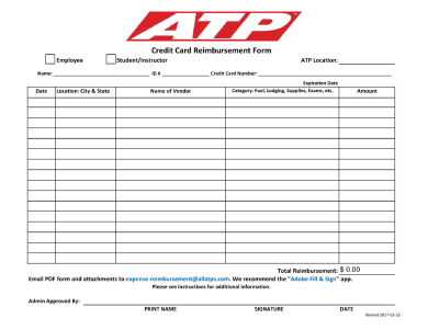 credit reimbursement form 3 1