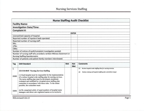 Free 5 Nursing Audit Forms In Pdf