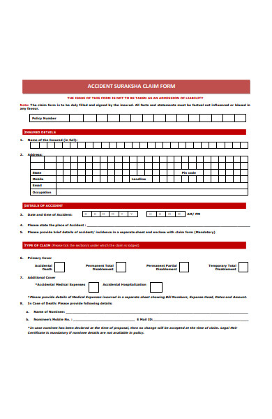 FREE 32+ Accident Forms in PDF | MS Word | XLS