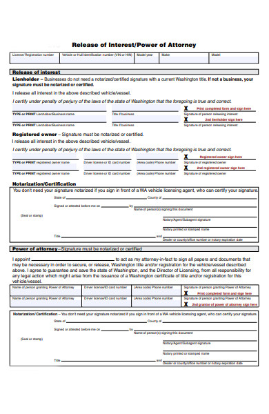 attorney release form