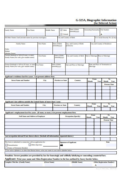 FREE 52 Information Forms In PDF MS Word XLS