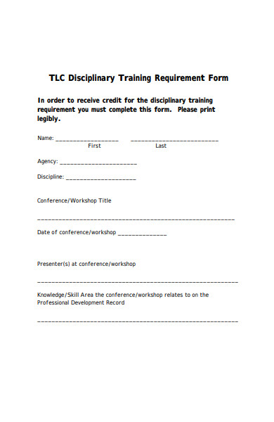 FREE 30+ Disciplinary Forms in PDF | MS Word