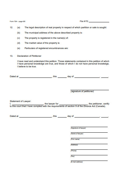 free 30 divorce forms in pdf ms word