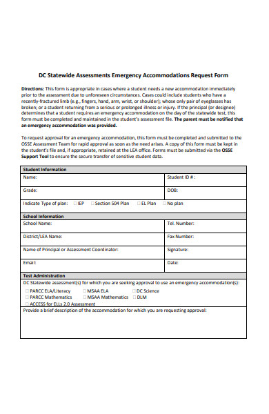 FREE 52+ Emergency Forms in PDF | MS Word | XLS