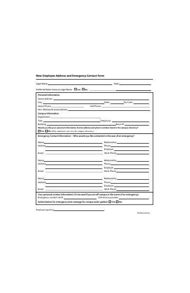employee emergency contact form1