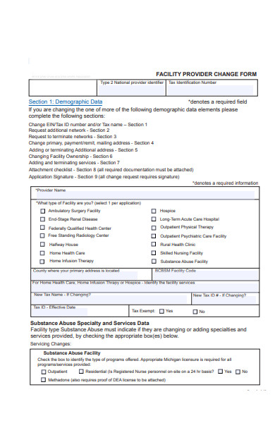 FREE 50+ Facility Forms in PDF | MS Word