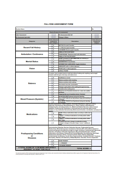 FREE 52+ Best Risk Assessment Forms in PDF | MS Word | XLS