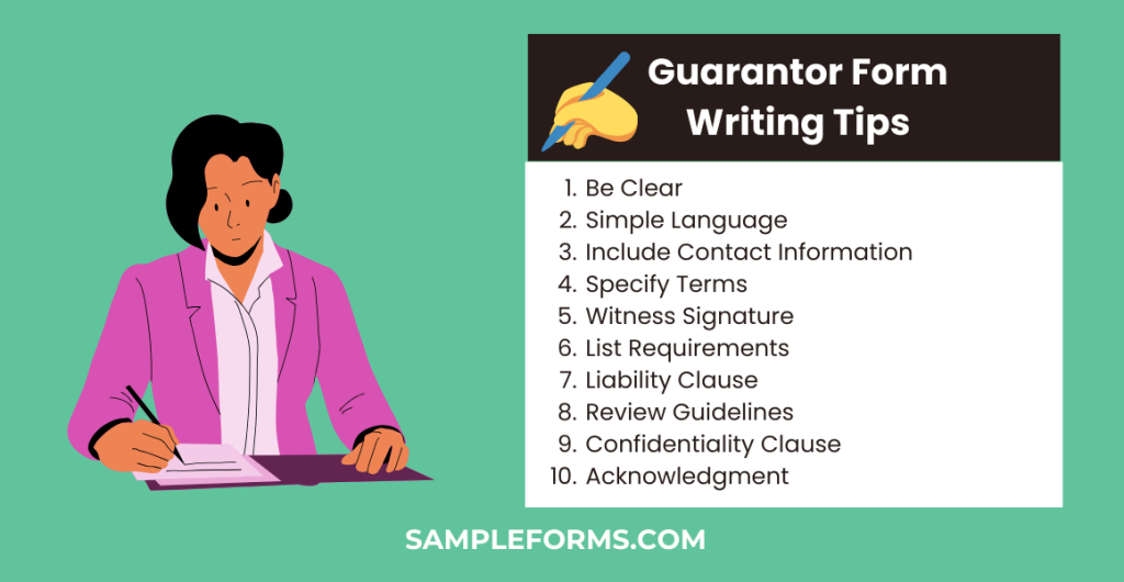 guarantor form writing tips 1024x530