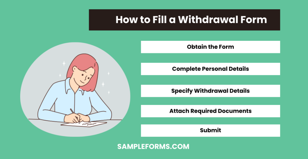 how to fill a withdrawal form 1024x530