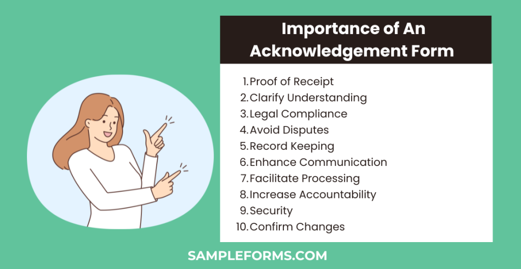 importance of an acknowledgement form 1024x530