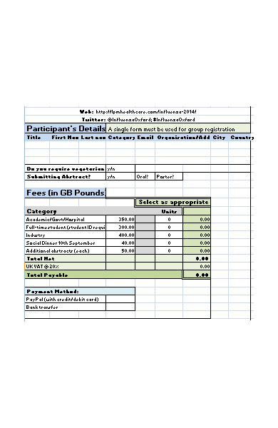 multiple student registration form