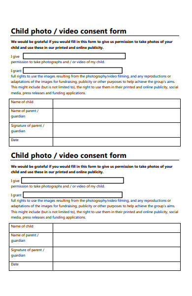 photography consent form1