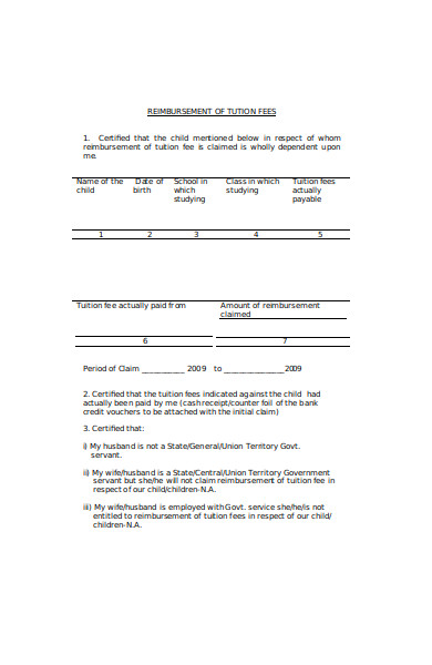 school reimbursement form1