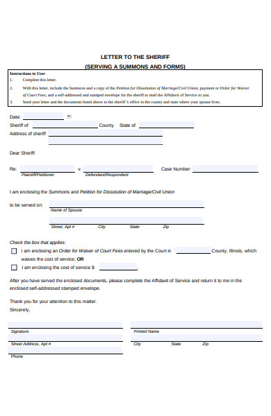 FREE 50+ Letter Forms in PDF | MS Word