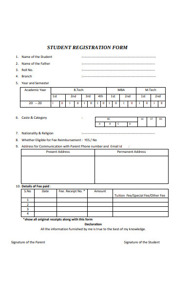 online course registration system project report pdf