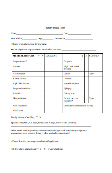 therapy intake form1