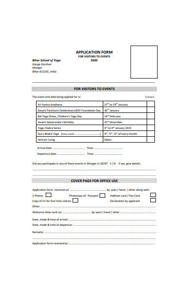 FREE 32+ Visitors Forms in PDF | MS Word | XLS