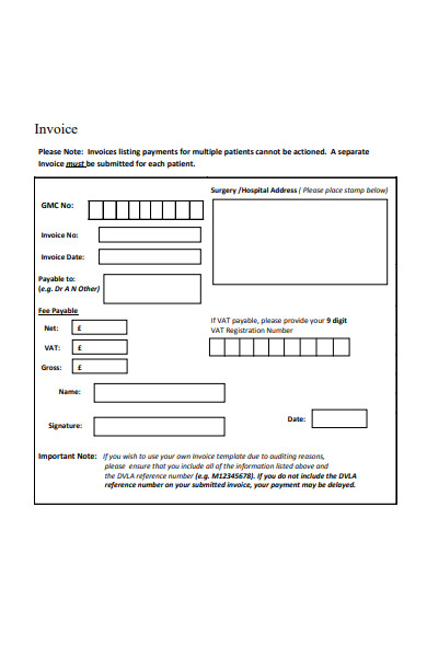simple invoice form in pdf1