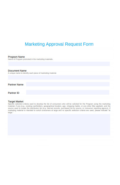 marketing approval request form1