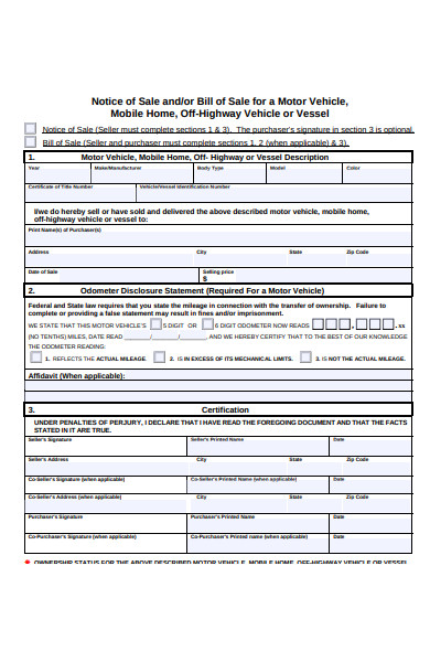 FREE 51+ Sale & Purchase Forms in PDF | MS Word | XLS
