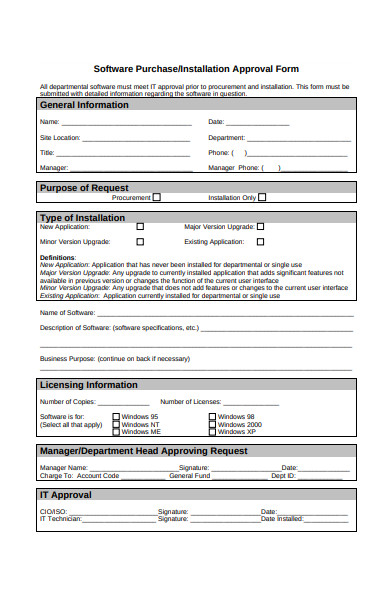 purchase approval form