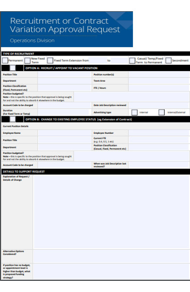 recruitment approval request form1