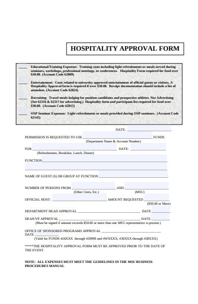 Free 51 Approval Forms In Pdf Ms Word Excel 6133