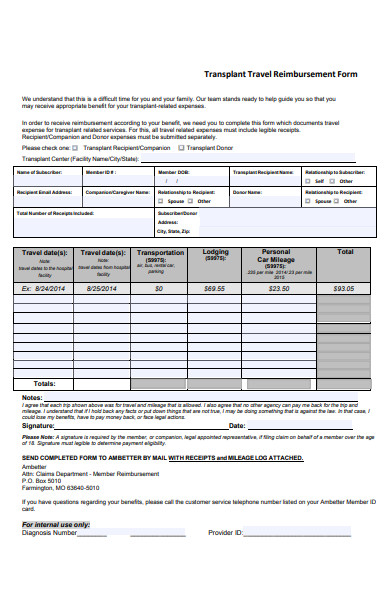 icbc travel expense form pdf