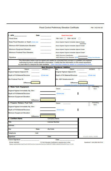 FREE 50+ Construction Forms in PDF | MS Word