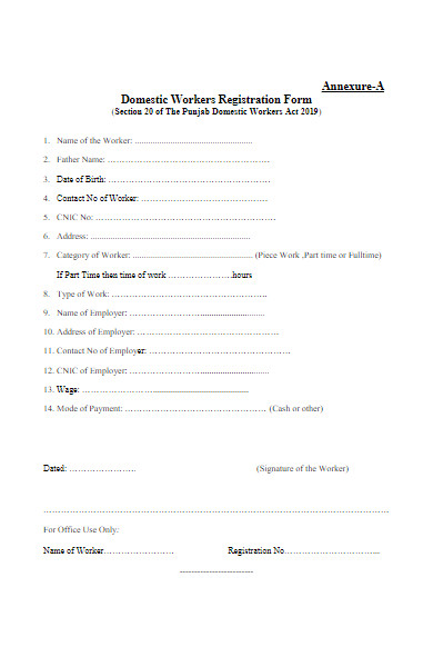 FREE 50+ Worker Forms Download – How to Create Guide, Tips