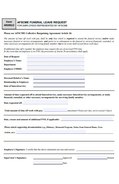 Free 51 Funeral Forms In Pdf Ms Word 4219