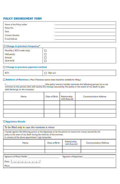 FREE 50+ Policy Forms Download – How to Create Guide, Tips