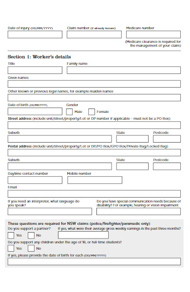 FREE 50+ Worker Forms Download – How to Create Guide, Tips