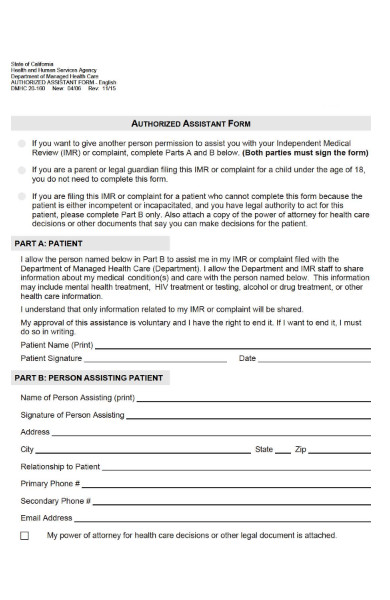 FREE 50+ Assistant Forms Download – How to Create Guide, Tips