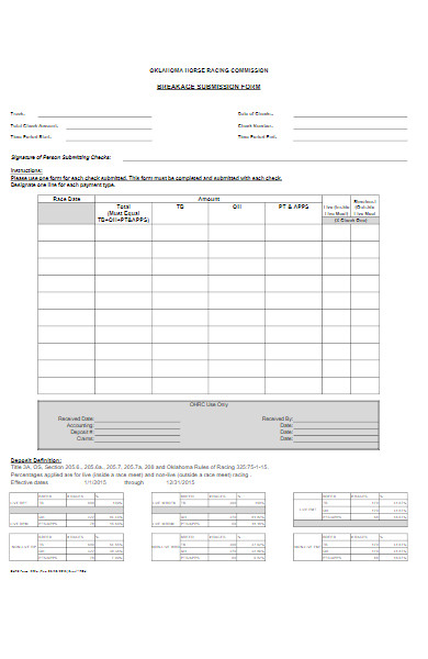breakage submission form