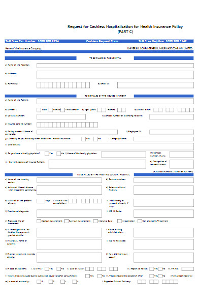 cashless request form