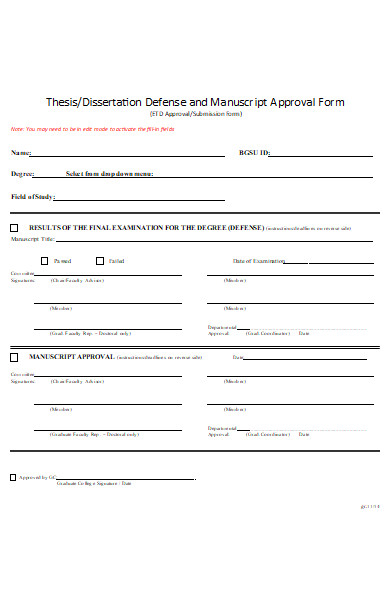 college approval and submission form