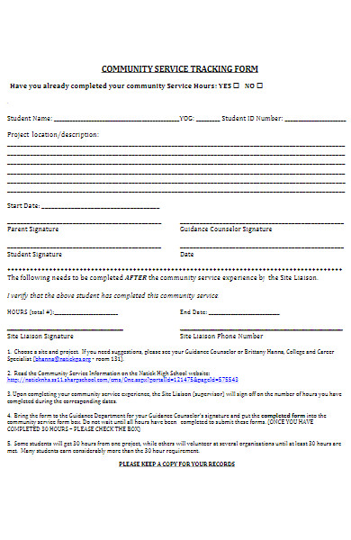 FREE 50+ Community Forms in PDF | MS Word